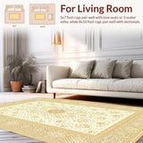 Stylish Vintage Abstract Elements(Ivory)