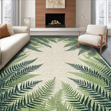 Rustic Sage Green Woodcut Imagery(Ivory)