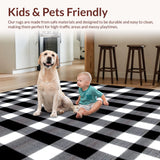 Sophisticated Abstract Tiled Appearance(Black)