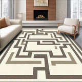 Cozy Neutral Toned Medallion Style(Beige)
