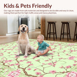 Whimsical Nature Inspired Bloom Motif(Beige)