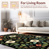 Maximalist Botanical Floral Fusion(Black)