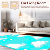 Playful Pastel Aviation Dreamscape(Blue)