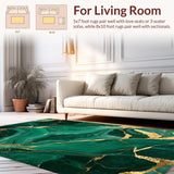 Luxurious Deep Green Tiled Motif(Green)