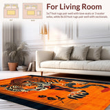 Vibrant Ethnic Animal Print Charm(Orange)