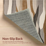 Abstract Earthy Toned Swirls(Beige)