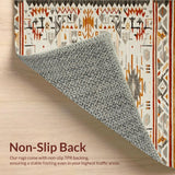 Rustic Tribal Tiled Motif(Beige)