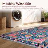 Lively Decorative Geometric Arrangement(Blue)