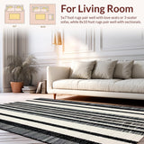 Modern Monochrome Linear Design(Black)