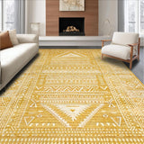 Artistic Mustard Floral Composition(Gold)
