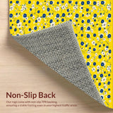 Cheerful Sunflower Shaggy Accent(Yellow)