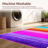 Eclectic Rainbow Wave Artistry(Blue)