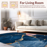 Artistic Abstract Marble Fusion(Blue)