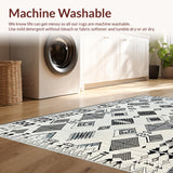 Abstract Monochrome Lattice Design(Ivory)