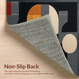 Abstract Black Geometric Area(Black)