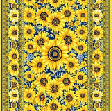 Lively Yellow Floral Texture(Yellow)
