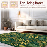 Rustic Earthy Ogee Patterned(Green)