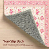 Rustic Pastel Blooms(Ivory)