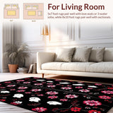 Enchanting Abstract Floral Fusion(Red)