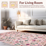 Modern Artistic Floral Accent(Pink)