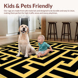 Luxurious Greek Key Art Deco Style(Black)