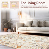 Eclectic Geometric Ivory Texture(Beige)