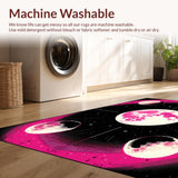 Contemporary Floral Starry Aesthetic(Pink)
