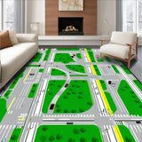 Fun and Engaging Car Adventure Mat(Green)