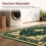 Sophisticated Medallion Floral Aesthetic(Green)