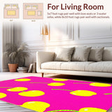 Lively Multicolored Textured(Yellow)