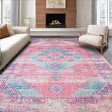 Artful Retro Hexagonal Layout(Pink)