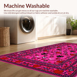 Vibrant Pink and Black Contrast(Pink)
