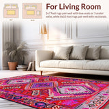 Chic Multi tone Abstract(Red)