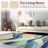 Marine Life Treasure Digital Print With Nautical Charm And Seashell(Beige)