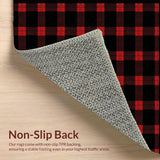 Rustic Monochrome Striped Charm(Red)
