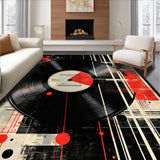 Monochrome Circular Artful Design(Black)