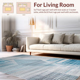 Stylish Abstract Gray Visual Harmony(Blue)
