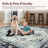 Minimalist Gray Floral Composition(Blue)