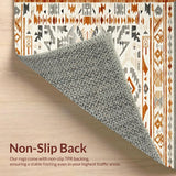Artistic Vintage Ethnic Print(Beige)