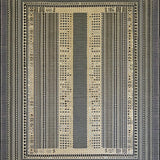 Artful Multicolor Striped Harmony(Beige)