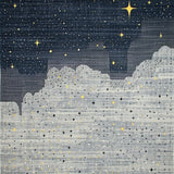 Elegant Night Sky Imagery(Blue)