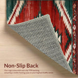 Vibrant Distressed Southwest Motif(Red)