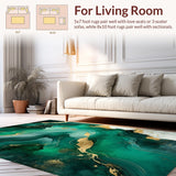 Modern Opulent Swirl Motif(Green)
