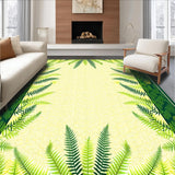 Contemporary Light Green Accents(Beige)