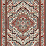 Contemporary Multi Hued Geometric Style(Beige)