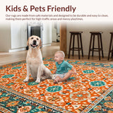 Elegant Vintage Lattice Design(Orange)