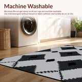 Minimalist Black and White Trellis(Black)