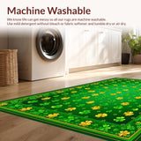 Charming Clover Floral Aesthetic(Green)