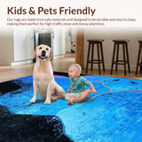 Marbled Texture Coastal Elegance(Blue)