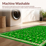 Vibrant Playful Floral Welcome Design(Green)
